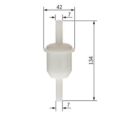 BOSCH 0 450 904 163 Kraftstofffilter