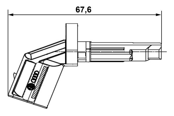 BOSCH 0 265 007 930 Sensor Raddrehzahl