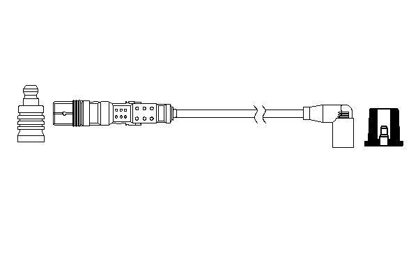 BOSCH 0 986 357 730 Zündleitung