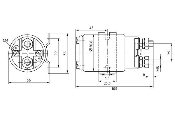 BOSCH 0 333 009 005 Multifunktionsrelais