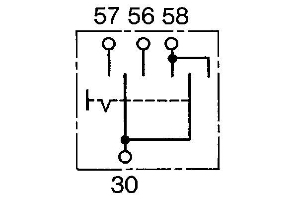 BOSCH 0 341 100 001 Schalter Hauptlicht