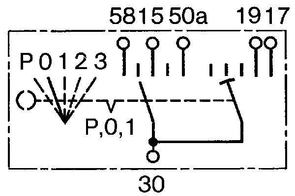 BOSCH 0 342 316 003 Schalter Vorglühen