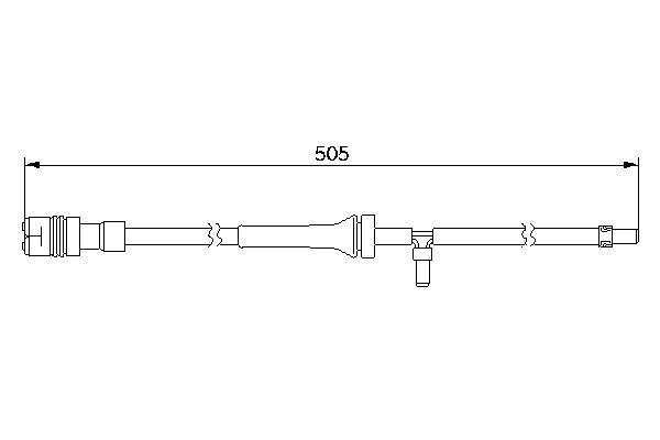 BOSCH 1 987 474 997 Warnkontakt Bremsbelagverschleiß