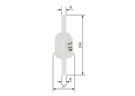 BOSCH 0 450 904 060 Kraftstofffilter