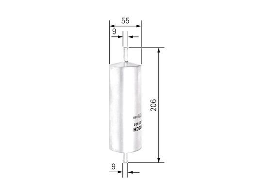 BOSCH 0 450 905 901 Kraftstofffilter