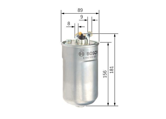 BOSCH 0 450 906 503 Kraftstofffilter