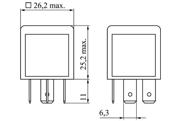 BOSCH 0 986 332 030 Multifunktionsrelais