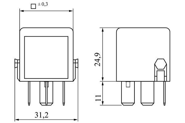 BOSCH 0 986 332 041 Multifunktionsrelais