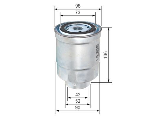 BOSCH 0 986 450 508 Kraftstofffilter