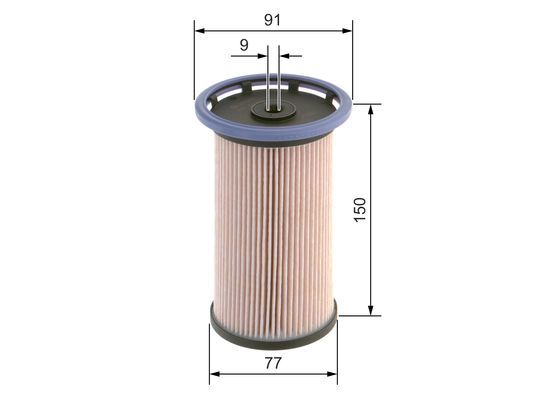 BOSCH 1 457 070 014 Kraftstofffilter