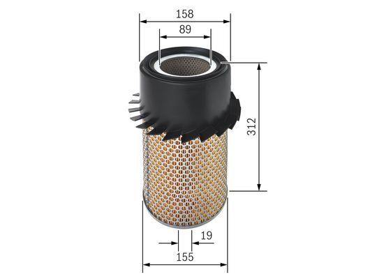 BOSCH 1 457 429 033 Luftfilter