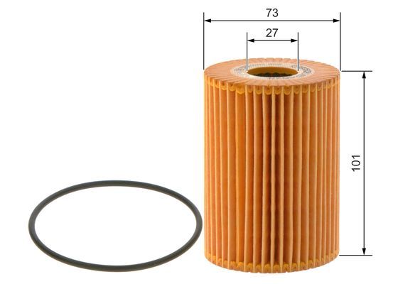 BOSCH 1 457 429 271 Ölfilter P9271 Ø 73mm Höhe 101mm