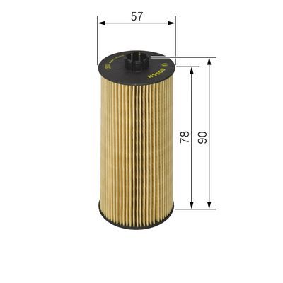 BOSCH 1 457 429 306 Ölfilter P9306 Ø 575mm Höhe 87mm