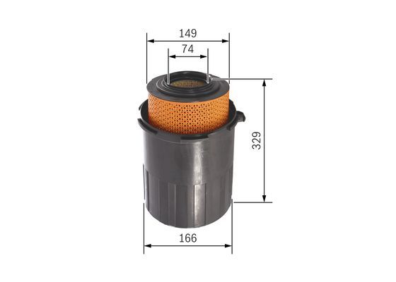 BOSCH 1 457 433 005 Luftfilter