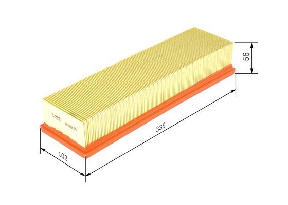 BOSCH 1 457 433 159 Luftfilter