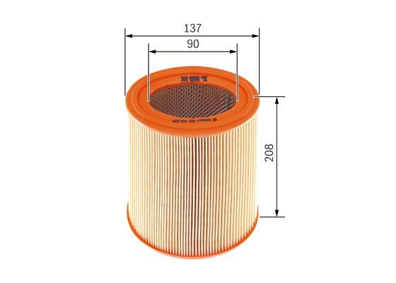 BOSCH 1 457 433 234 Luftfilter