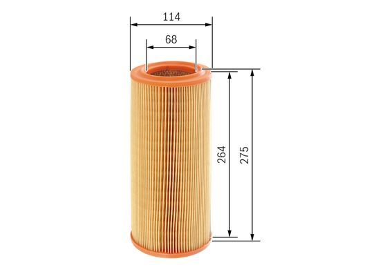 BOSCH 1 457 433 553 Luftfilter