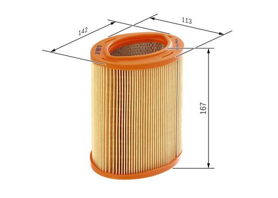 BOSCH 1 457 433 769 Luftfilter