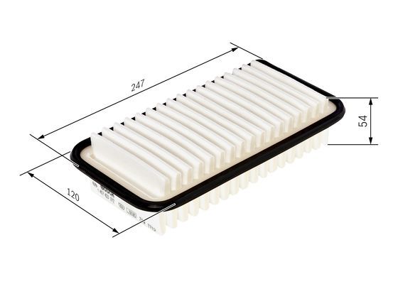 BOSCH 1 457 433 972 Luftfilter