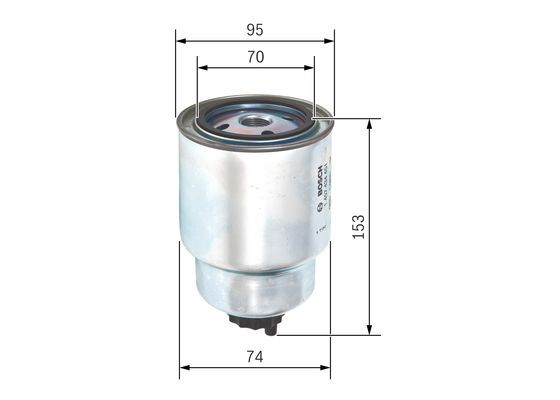 BOSCH 1 457 434 451 Kraftstofffilter