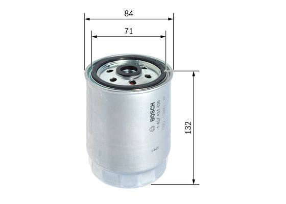 BOSCH 1 457 434 436 Kraftstofffilter