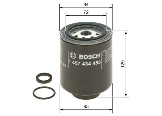 BOSCH 1 457 434 453 Kraftstofffilter