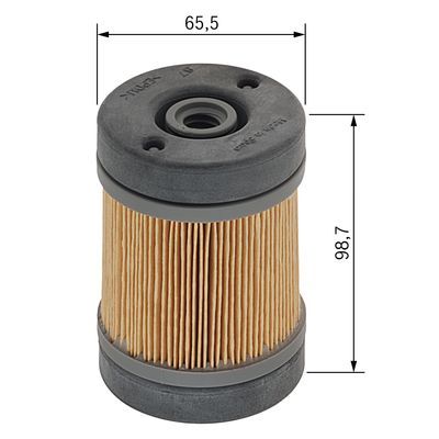 BOSCH 1 457 436 006 Harnstofffilter DNOX