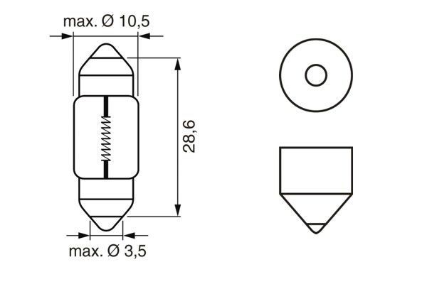 BOSCH 1 987 302 227 Glühlampe Pure Light