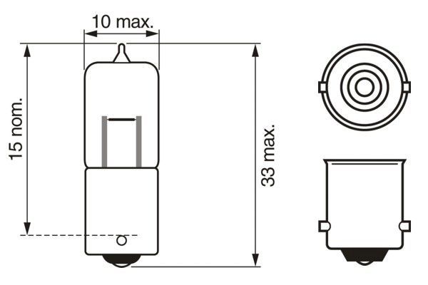 BOSCH 1 987 302 233 Glühlampe Pure Light