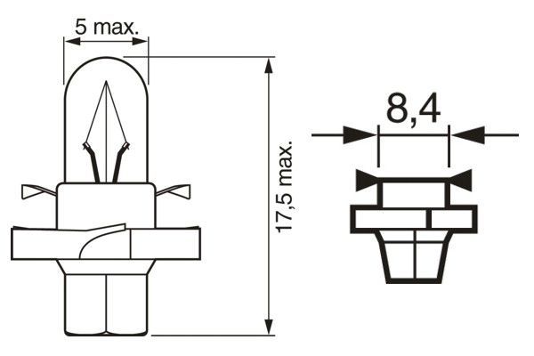 BOSCH 1 987 302 235 Glühlampe Pure Light