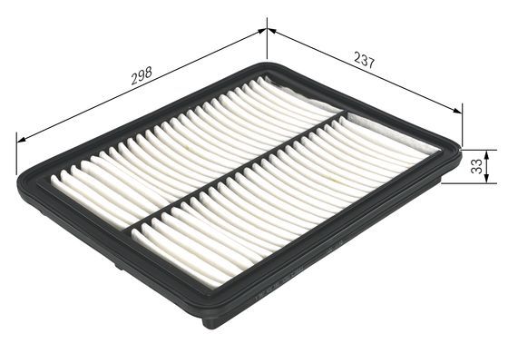 BOSCH 1 987 429 180 Luftfilter