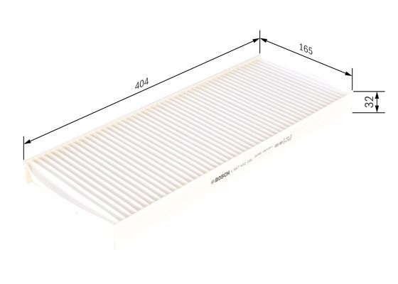 BOSCH 1 987 432 091 Filter Innenraumluft