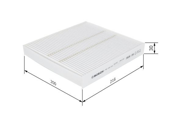 BOSCH 1 987 432 216 Filter Innenraumluft