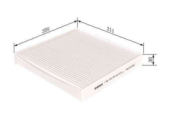 BOSCH 1 987 432 234 Filter Innenraumluft