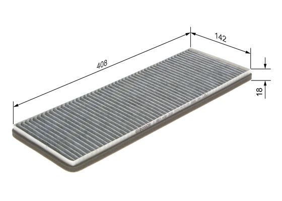 BOSCH 1 987 432 310 Filter Innenraumluft