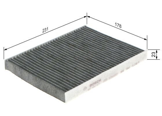 BOSCH 1 987 432 377 Filter Innenraumluft