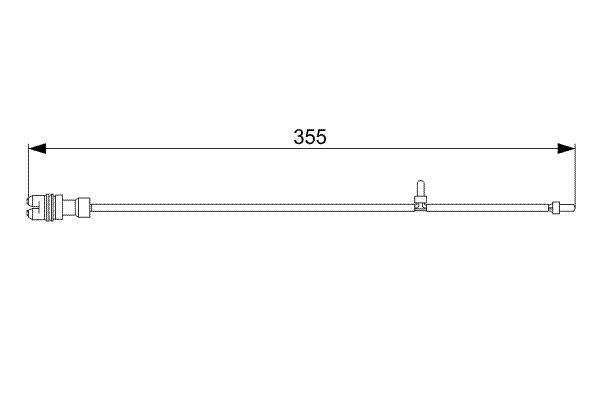 BOSCH 1 987 473 034 Warnkontakt Bremsbelagverschleiß