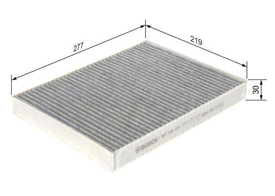 BOSCH 1 987 432 431 Filter Innenraumluft