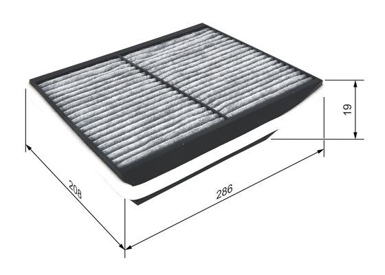 BOSCH 1 987 432 525 Filter Innenraumluft