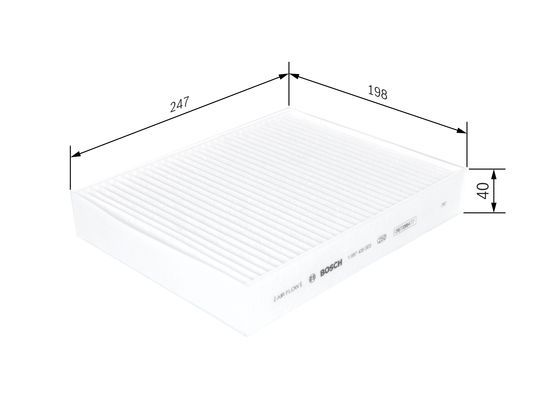 BOSCH 1 987 435 003 Filter Innenraumluft