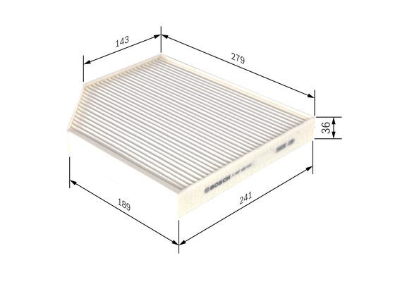 BOSCH 1 987 435 016 Filter Innenraumluft