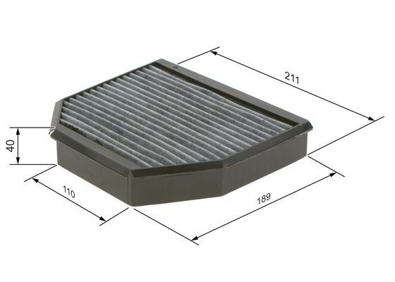 BOSCH 1 987 435 508 Filter Innenraumluft