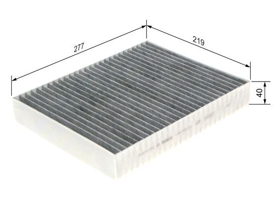 BOSCH 1 987 435 512 Filter Innenraumluft