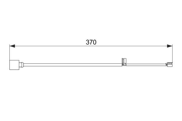 BOSCH 1 987 474 572 Warnkontakt Bremsbelagverschleiß