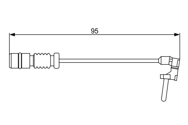 BOSCH 1 987 474 901 Warnkontakt Bremsbelagverschleiß