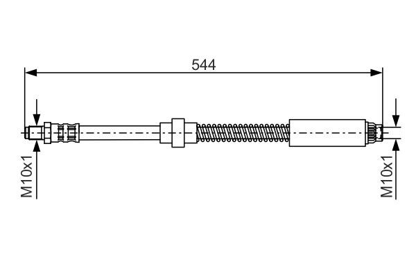 BOSCH 1 987 476 559 Bremsschlauch