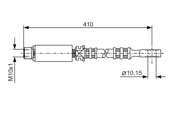 BOSCH 1 987 476 805 Bremsschlauch