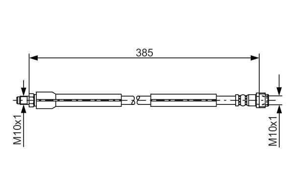 BOSCH 1 987 476 949 Bremsschlauch