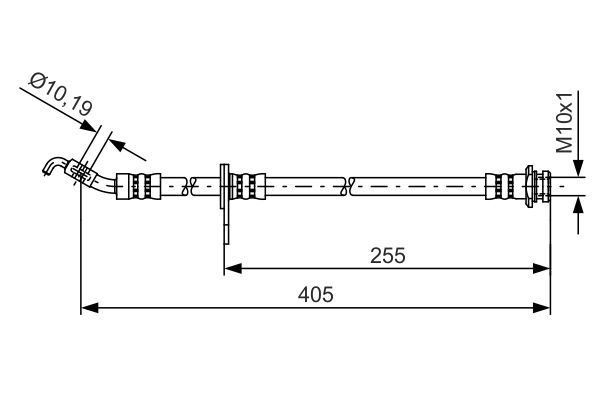 BOSCH 1 987 481 403 Bremsschlauch