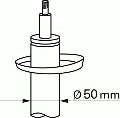 SACHS 312267 Stoßdämpfer